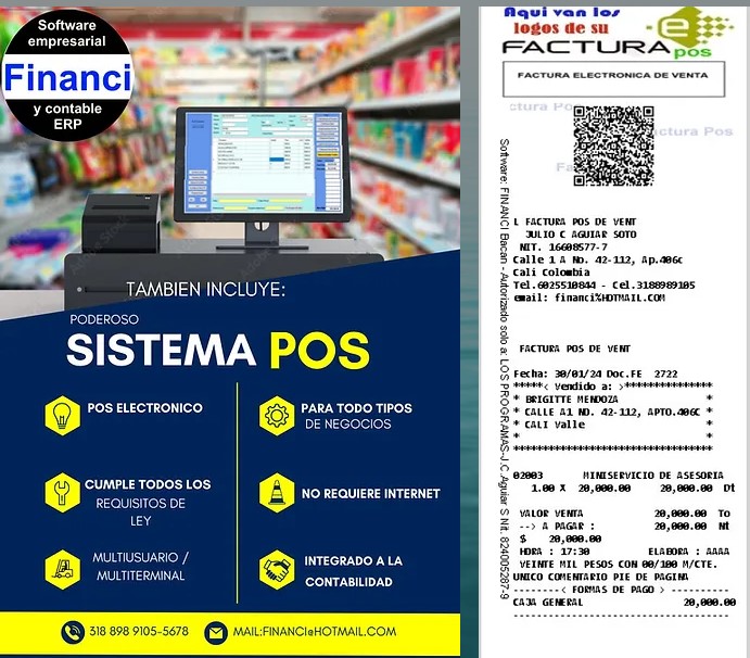 El software  para Facturar y Vender Electrónicamente