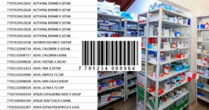 Base de datos con código de barras  de medicamentos para droguerías