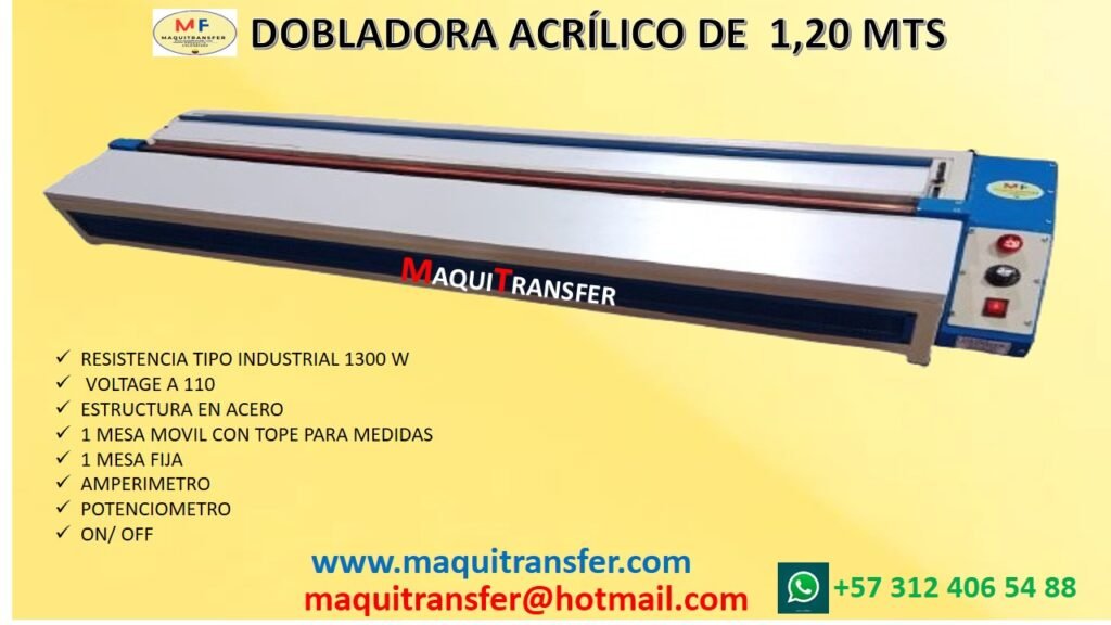 DOBLADORA DE  ACRILICOS