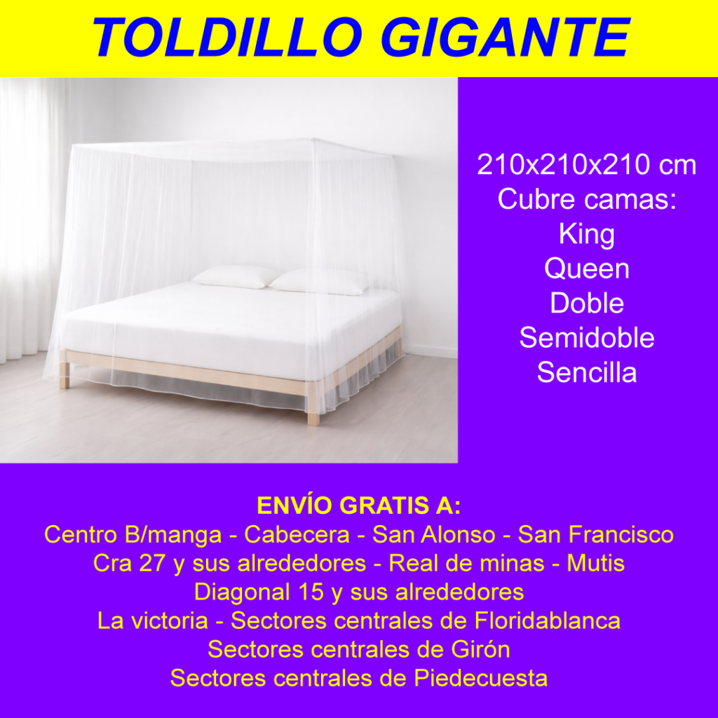 PROMOCIÓN DE TOLDILLOS GIGANTES | PRECIO DIRECTO DE FÁBRICA
