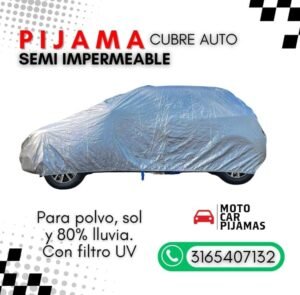 PIJAMA CUBRE AUTO SEMI-IMPERMEABLE