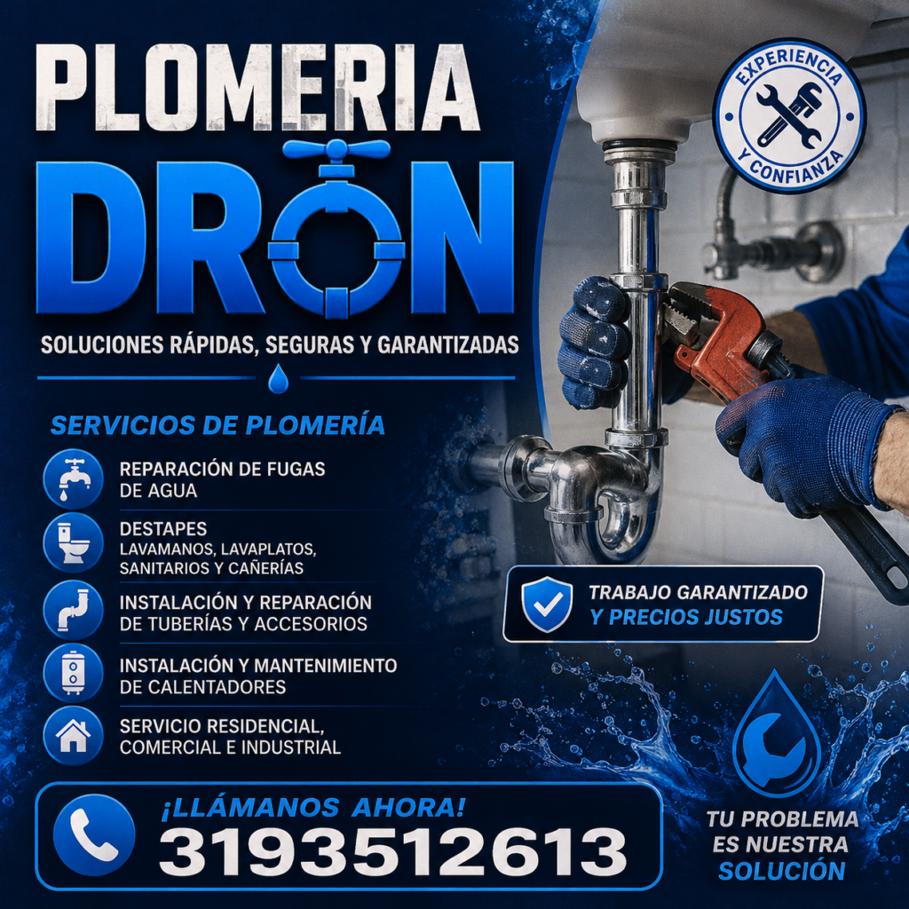 plomeros en todo bogota 3193512613 plomeria dron